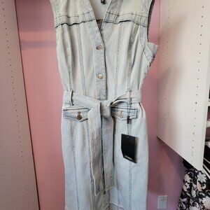 White House Black Market Denim Dress